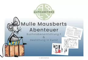 Vorschau - Stundenentwürfe - Buchstabeneinführung F & Gestaltung in Kunst - Seite 1