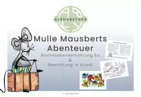 Vorschau - Stundenentwürfe - Buchstabeneinführung Eu & Gestaltung in Kunst - Seite 1