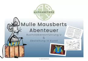 Vorschau - Stundenentwürfe - Buchstabeneinführung U & Gestaltung in Kunst - Seite 1