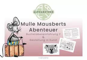 Vorschau - Stundenentwürfe - Buchstabeneinführung Y & Gestaltung in Kunst - Seite 1