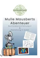 Vorschau - Stundenentwürfe - Buchstabeneinführung U & Gestaltung in Kunst - Deckblatt