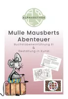 Vorschau - Stundenentwürfe - Buchstabeneinführung Ei & Gestaltung in Kunst - Deckblatt