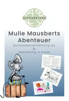 Vorschau - Stundenentwürfe - Buchstabeneinführung Qu & Gestaltung in Kunst - Deckblatt