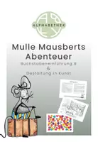 Vorschau - Stundenentwürfe - Buchstabeneinführung B & Gestaltung in Kunst - Deckblatt