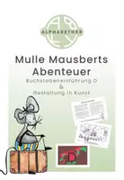 Vorschau - Stundenentwürfe - Buchstabeneinführung D & Gestaltung in Kunst - Deckblatt