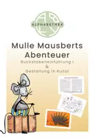 Vorschau - Arbeitsblätter - Buchstabeneinführung I & Gestaltung in Kunst - Deckblatt