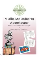 Vorschau - Stundenentwürfe - Buchstabeneinführung C & Gestaltung in Kunst - Deckblatt