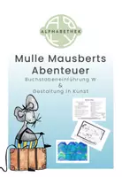Vorschau - Stundenentwürfe - Buchstabeneinführung W & Gestaltung in Kunst - Deckblatt