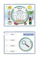 Vorschau - Stationenlernen - Stöpselkasten Klammerkarten Buchstaben Wörter lesen - Seite 2