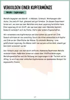 Vorschau - Unterrichtsreihen - Vergolden einer Kupfermünze - Metalle - Legierungen - Chemische Reaktionen Theorie, Versuchsprotokoll, Arbeitsblätter, Differenziert - Seite 2