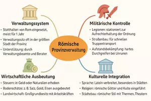 Vorschau - Arbeitsblätter - Arbeitsblatt "Wie Rom seine Provinzen regierte" + interaktive Lösung & MP3 + Mindmap + Infografik - Seite 2