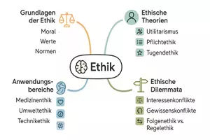 Vorschau - Arbeitsblätter - Lernposter + Arbeitsblätter "Ethik" + Lösung & MP3 + Mindmap + Infografik - Seite 3