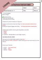 Vorschau - Klassenarbeiten - Lernnachweis/ Klassenarbeit; Religion: David und Goliath - Seite 3