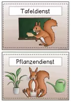 Vorschau - Poster - Eichhörnchenklasse - Klassendienste - Seite 2
