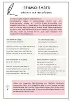 Vorschau - Arbeitsblätter - Lyrikmaterial Gedichte und Balladen - Deckblatt