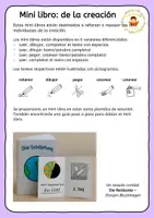 Vista previa - Manualidades / Dibujos para colorear - MiniLibro de la Creación | Génesis 1 | Actividad bíblica - página 1