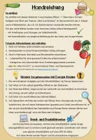 Vorschau - Arbeitsblätter - Escape Room - Obst, Gemüse und gesunde Ernährung (Klasse 2) #schulstartbyextraklasse - Seite 1