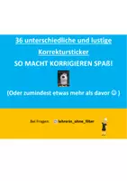 Vorschau - Anderer Materialtyp - Sticker-Paket_Coole Korrektur-Sticker-Bundle - Seite 1