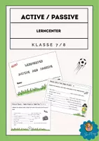 Vorschau - Arbeitsblätter - Passive Lerncenter - Deckblatt