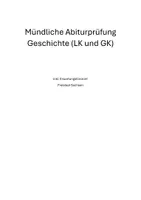 Vorschau - Klassenarbeiten - Materialpaket Mündliche Abiturprüfung Geschichte wachsend - Seite 1