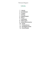 Vorschau - Arbeitsblätter - Wagner: Biografie, Noten, Lückentext, Aufgaben, Klangbeispiel - Seite 2