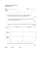 Vorschau - Arbeitsblätter - Test / Leistungskontrolle: Die Steinzeit - Seite 1