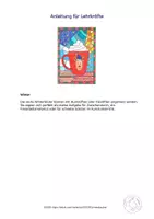Vorschau - Arbeitsblätter - Kunst Winter, Ausmalbilder, Grundschule - Seite 3