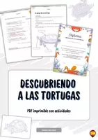 Vista previa - Unidades / Secuencias / Situaciones de Aprendizaje - Pack bilingüe: Descubriendo/Descobrint las tortugas (català i castellà) - página 1