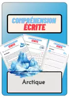 Aperçu - Feuilles d'exercices - Compréhension écrite – Arctique + corrigés (1) - Page de couverture