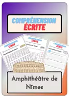 Aperçu - Feuilles d'exercices - Compréhension écrite – Amphithéâtre de Nîmes + corrigés - Page de couverture