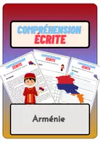 Aperçu - Feuilles d'exercices - Compréhension écrite – Arménie + corrigés - Page de couverture
