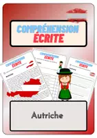 Aperçu - Feuilles d'exercices - Compréhension écrite – Autriche + corrigés - Page de couverture