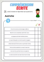 Aperçu - Feuilles d'exercices - Compréhension écrite – Autriche + corrigés - Page 2