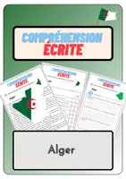 Aperçu - Feuilles d'exercices - Compréhension écrite – Alger + corrigés - Page de couverture