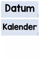 Vorschau - Poster - Tafelkalender - Kalender für die Grundschule (blau) - Seite 2
