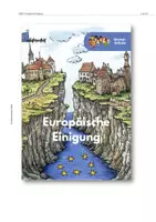 Vorschau - Arbeitsblätter - Grundschul-Unterrichtspaket „Europäische Einigung“ – Komplettes Spiel-& Bastelmaterial - Seite 1