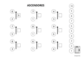 Vista previa - Unidades / Secuencias / Situaciones de Aprendizaje - RESTAS CON LLEVADAS. SECUENCIA FICHAS MÉTODO ASCENSOR - página 2