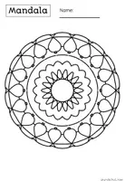 Vorschau - Arbeitsblätter - Mandala-Vorlagen - Seite 2