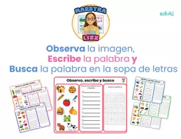 Vista previa - Juegos / Gamificación - observo, escribo y busco - lectoescritura divertida - página 2