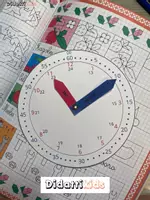 anteprima - Materiale di supporto/inclusione - Orologio da costruire scuola primaria - Pagina di copertina