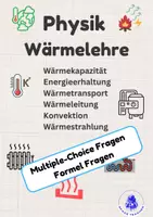 Vorschau - Unterrichtsreihen - Physik Wärmelehre - Materialpaket - Wärmelehre - Wärmekapazität thermischer Energietransport - Seite 1