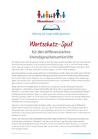 Vorschau - Spiele - Wortschatz-Spiel - Deckblatt