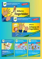 Vorschau - Arbeitsblätter - Materialpaket: Zahlen mit Fingerbildern begreifen - Deckblatt