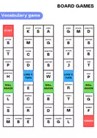 Vista previa - Juegos / Gamificación - VOCABULARY BOARDGAME - ENGLISH ESL - Portada