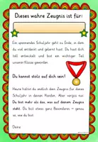 Vorschau - Fördermaterial/Inklusion - Das wahre Zeugnis / Zeugniszugabe Grundschule - Seite 3