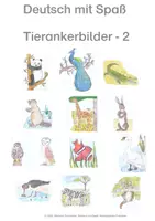 Vorschau - Bildkarten - Materialpaket: Tierankerbilder 2 - P, Pf, K, B, G, H, Eu, C, Sch, Au, Z, tz - Deckblatt