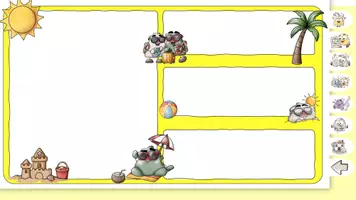 Vorschau - Präsentationen/Tafelbilder - interaktiver Startbildschirm digitale Tafel Sommer - Seite 2
