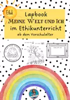 Vorschau - Arbeitsblätter - Lapbook: Ich und meine Welt - Deckblatt