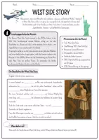 Vorschau - Arbeitsblätter - Musicals: West Side Story (Infos zum Musical, Prolog, Soziogramm + Lösungen) - Seite 2