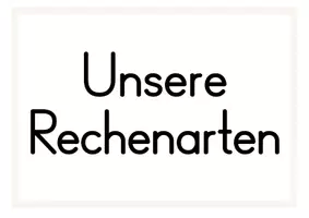 Vorschau - Poster - Rechenarten / Tafelmaterial / Fachwortschatz - Seite 2